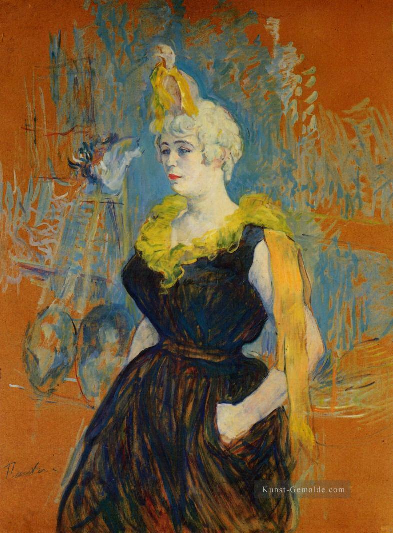 Clown cha u kao 1895 Toulouse Lautrec Henri de Ölgemälde